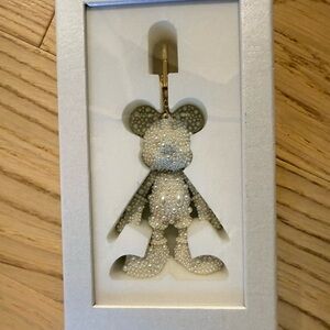Baublebar x Disney Mickey Mouse Pearl Embellished Keychain bag